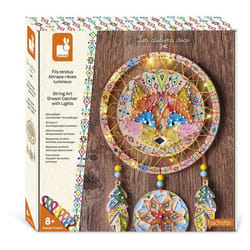 Attrape-Reves Lumineux à Créer et à Suspendre - Piles incluses- Les Ateliers Déco - DIY - Kit Loisir Créatif Enfant - Dès 8 Ans