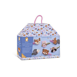 Coffret 6 Barrettes à Créer - Animaux de la Forêt - Les Ateliers Bijoux - Kit Loisir Créatif Enfant - Dès 5 ans