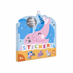 Stickers - Pochette 100 Gommettes - Thème Licornes - Dès 3 Ans et + - Loisir Créatif Enfant