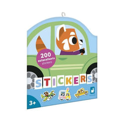 Stickers - Pochette 200 Stickers - Thème Véhicules - Dès 3 Ans et + - Loisir Créatif Enfant