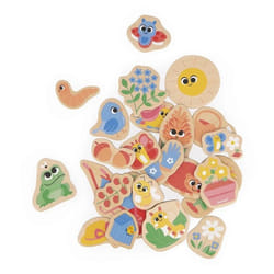 Janod - Magnets Jardin 24 pièces - JURATOYS