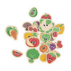 Janod - Magnets Fruits et Légumes 24 pièces - JURATOYS