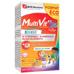 Forté Pharma MultiVit'Kids Défenses 60 Comprimés à Croquer