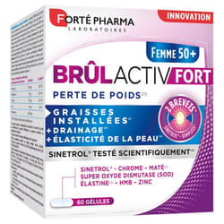 Forté Pharma Brûlactiv Fort Femme 50+ Perte de Poids 60 Gélules