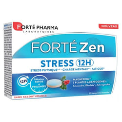 Forté Pharma Forté Zen Stress 12H 20 Comprimés Bi-Couches