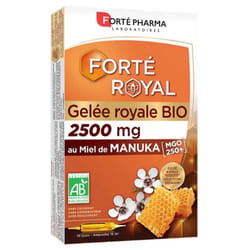 Forté Pharma Forté Royal Gelée Royale 2500 mg Bio 10 Ampoules