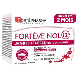 Forté Pharma FortéVeinol 12H 60 Comprimés