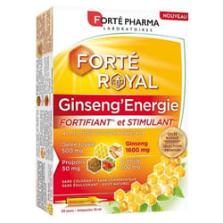 Forté Pharma Forté Royal Ginseng'Energie 20 Ampoules
