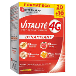 Forté Pharma Vitalité 4G 30 Ampoules