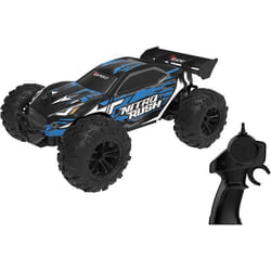 Voiture radiocommandée - 4SPEED - Nitro Rush - Echelle 1/18 - 24 GHz - Tout-terrain - Batterie rechargeable - 10 km/h - Dès 5 ans