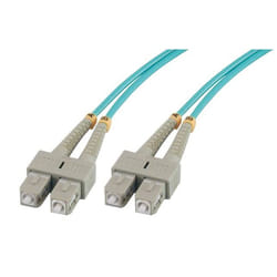 MCL 1m SC/SC câble de fibre optique Turquoise
