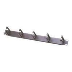 Guide de câbles - SAMAR - 5 anneaux - Horizontal - 1U - Rack 19 pouces