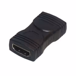 MCL Coupleur HDMI FM / FM, 19-pin HDMI-A, 19-pin HDMI-A, Noir