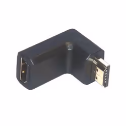 MCL Adapteur HDMI M / FM Coude, 19-pin HDMI-A, 19-pin HDMI-A, Orange