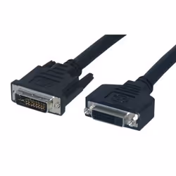 MCL Rallonge DVI-I, 20 m, DVI-I, DVI-I, Noir, Mâle/Femelle
