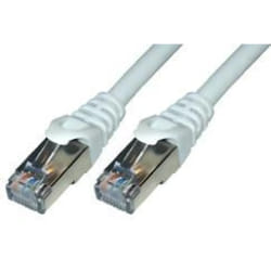 MCL RJ45 CAT6 A U/UTP 0.5m câble de réseau Gris 0,5 m Cat6a