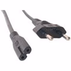 MCL Power Cord Portable Black 2.0m, 2 m