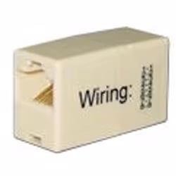 MCL Coupleur RJ45 Femelle / Femelle, RJ45, RJ45, Blanc