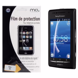 MCL ACC-F032, Sony, X8, Résistant aux rayures, Transparent
