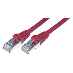 MCL FTP6-1M/R câble de réseau Rouge Cat6 F/UTP (FTP)