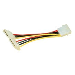 MCL Cable alim en Y 5"1/4 vers 2 X 5"1/4