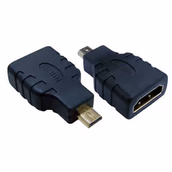 MCL CG-285, HDMI A F, HDMI micro-D M, Noir