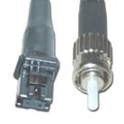 MCL Duplex Multimode 62.5/125, ST/MTRJ 1.0m câble de fibre optique 1 m