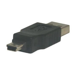 MCL USB-AM/MU5B changeur de genre de câble USB A Mini USB B Noir