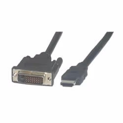 MCL Cable HDMI / DVI-D (24+1) 2.0 m, 2 m, HDMI, DVI-D