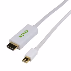 MCL MiniDisplayPort/HDMI 2m, 2 m, Mini DisplayPort, HDMI, Mâle, Mâle, 3840 x 2160 pixels