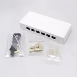 MCL BM-CAT5EB/6 boîte de jonction réseau Cat5e Blanc