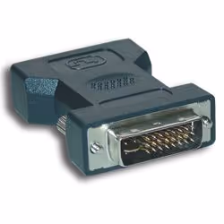 MCL Adapter DVI-I to HD15, DVI-I, VGA (D-Sub), Noir
