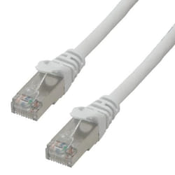MCL 2m Cat6a S/FTP câble de réseau Blanc S/FTP (S-STP)