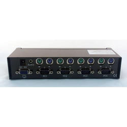 MCL CAS-463 commutateur écran, clavier et souris Noir