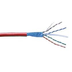 MCL C6PBT/100-R câble de réseau Rouge 100 m Cat6 F/UTP (FTP)