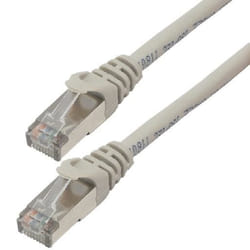 MCL 5m Cat6a S/FTP câble de réseau Gris S/FTP (S-STP)