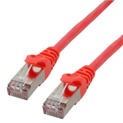 MCL FCC6ABMSHF-20M/R10 câble de réseau Rouge Cat6a S/FTP (S-STP)
