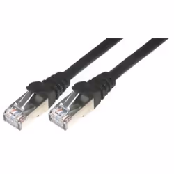 MCL Cable RJ45 Cat6 3m Black, 3 m