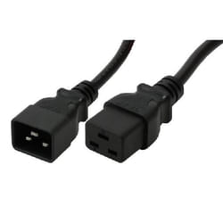 MCL IEC C20/IEC C19 Noir 1 m