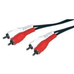 MCL MC705-2.5M câble audio 2,5 m 2 x RCA Noir