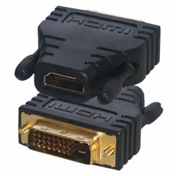 MCL Adapter DVI-D to HDMI, DVI-D, HDMI, Noir