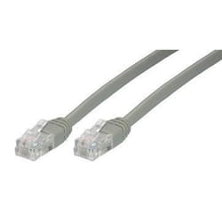 MCL Cable 2x RJ11 6P4C PLUGS, 3m Gris