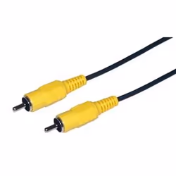 MCL 10m RCA/RCA, 10 m, RCA, RCA, Noir, Mâle/Mâle