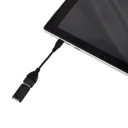 MCL USB-AF/HMCO câble USB 0,12 m USB A Micro-USB B Noir