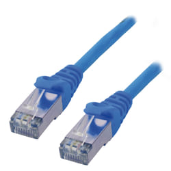MCL FTP6-0.5M/B câble de réseau Bleu 0,5 m Cat6 F/UTP (FTP)
