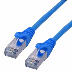 MCL FTP6-0.5M/B câble de réseau Bleu 0,5 m Cat6 F/UTP (FTP) - Vue supplémentaire 3