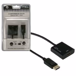 MCL CG-291CAZ, 0,15 m, DisplayPort, HDMI Type A (Standard), Mâle, Femelle, 4096 x 2160 pixels
