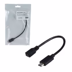 MCL USB31-CM/2HBFCE câble USB USB C USB A Noir - Vue supplémentaire 4