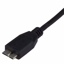 MCL MC923-1C/3HBME-1M câble USB USB 3.2 Gen 1 (3.1 Gen 1) USB C Micro-USB B Noir