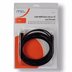MCL MC385EZ-5M câble HDMI HDMI Type A (Standard) Noir